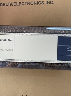 AX1N-60MR/MT-ES60点主机36点输入24点输出全新原装台湾士林PLC
