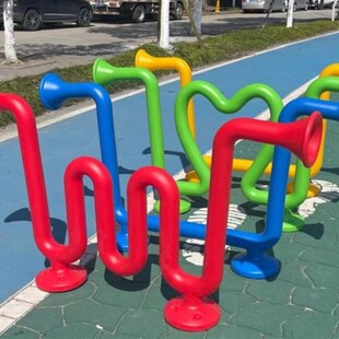 户外大小型传声筒广场小区儿童游乐设备幼儿园公园传声器喇叭定制