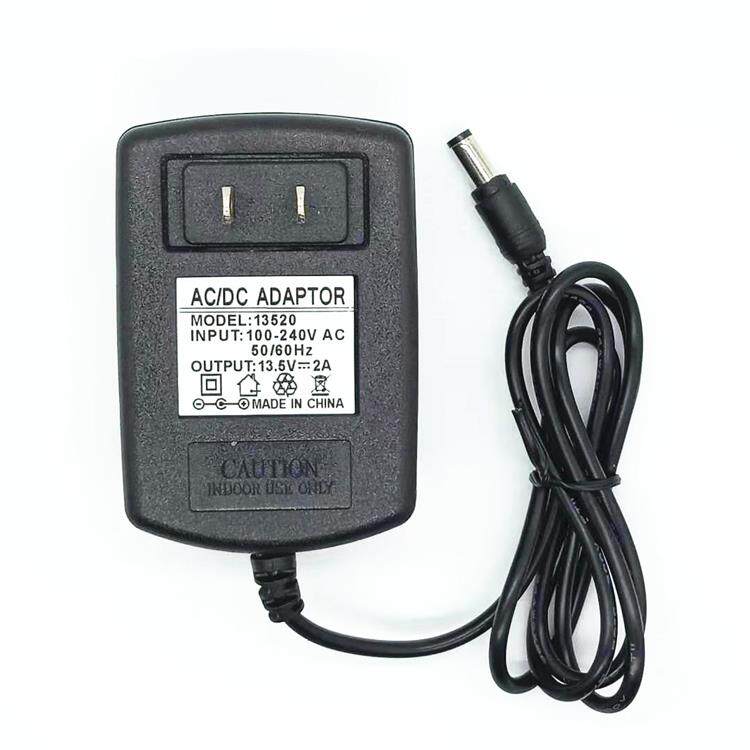 13.5V2A充电器 通用 雅兰仕V8 V6多媒体有源音箱音响电源适配器线