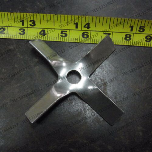 5cm50mm 十字形 叶轮 叶片 四叶片 螺旋桨 不锈钢叶片 搅拌机配件