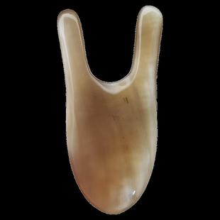 清仓处理牛角刮痧板牦牛角棒面推刮脸鼻梁按摩器眼刮刮鼻眼窝微瑕