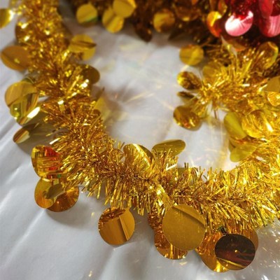 元旦新年装饰毛条彩条彩龙拉花彩带春节年会生日圣诞结婚楼梯扶手