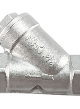 201 304不锈钢内丝Y型过滤器 丝扣内螺纹L11Y型过滤器4分 6分 1寸