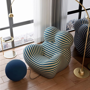 妈妈的怀抱懒人沙发网红客厅单人沙发椅意式设计师创意阳台休闲椅
