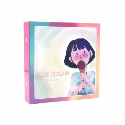 封面订制3寸相册6孔小A5镭射4宫格小卡册追星周边纸质爱豆收纳册
