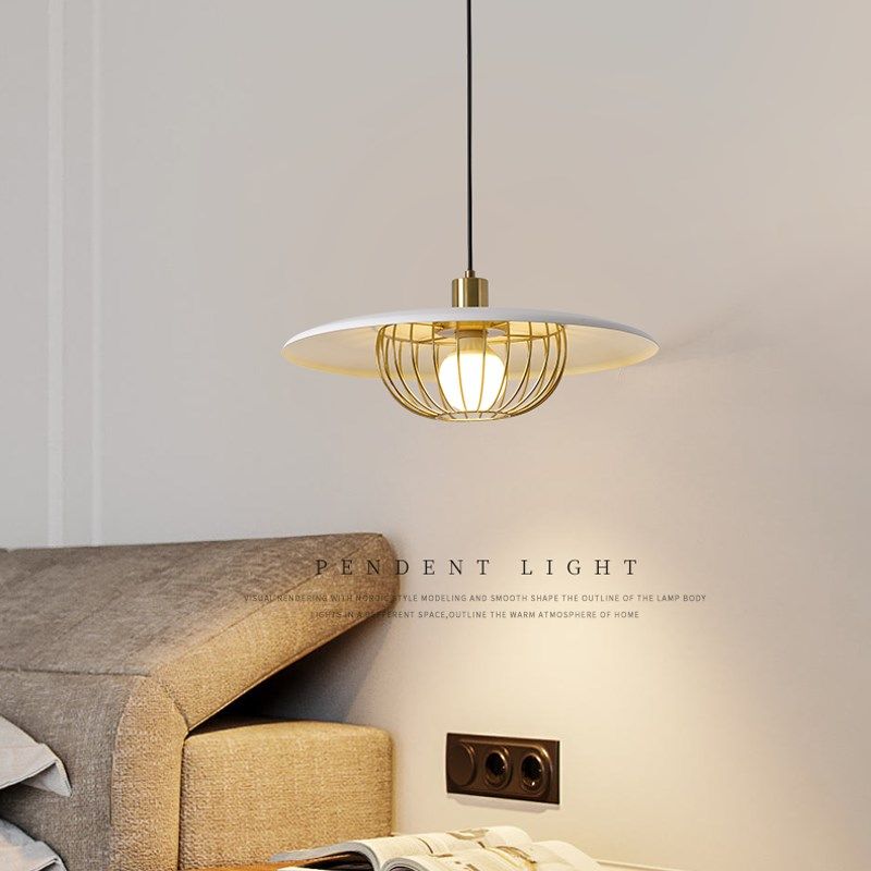 日式中古餐厅吊灯侘寂餐桌灯北欧设计师飞碟吊线灯民宿商用吧台灯,家装灯饰光源,餐厅吊灯,淘宝优惠券,粉丝福利购,淘宝优惠卷