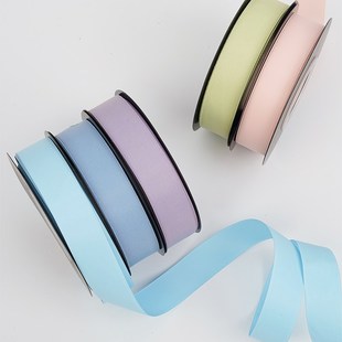 2cm牛奶丝双面消光丝带蝴蝶结礼品盒包装缎带花束质感米白色彩带