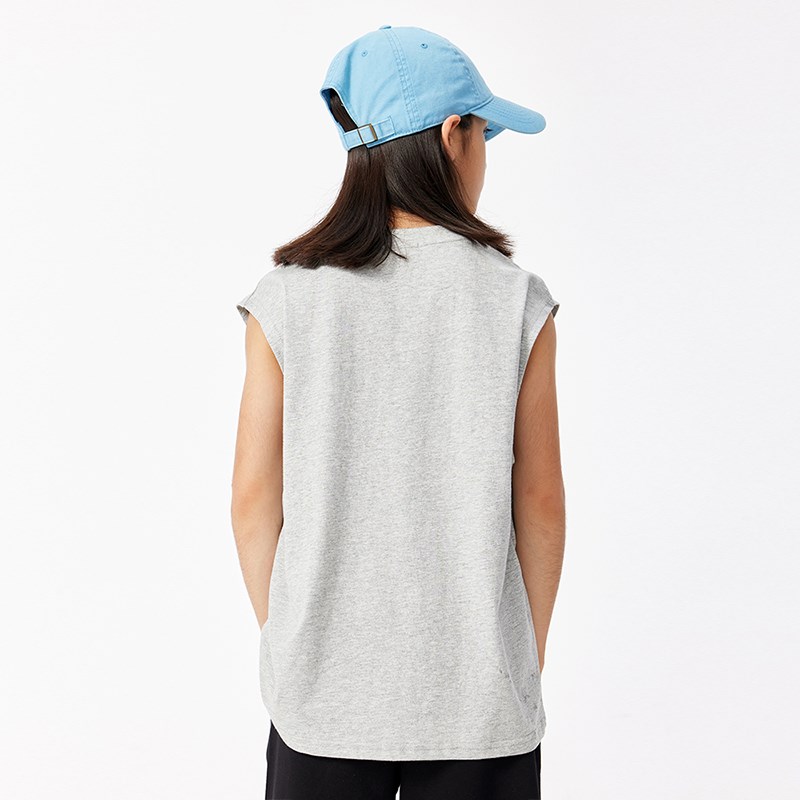 DK2025夏季新款街舞嘻哈男童无袖T恤男孩儿童砍袖背心纯棉上衣潮