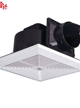 金羚排气扇8寸卫生间换气扇排风扇吸顶式管道式强力静音天花厕所