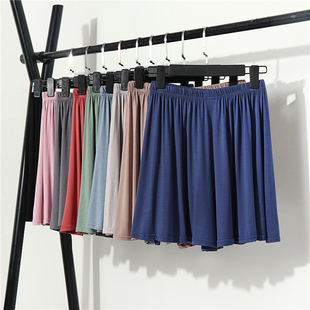 高腰垂感宽松短裤 女夏季 裙裤 大码 2020新款 百搭外穿家居睡裤 休闲裤