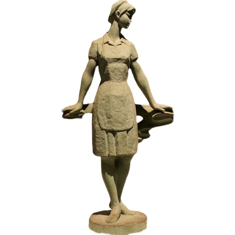 少女抽象艺术人物景观户外铸铜玻璃钢广场文化雕像定制摆件公园