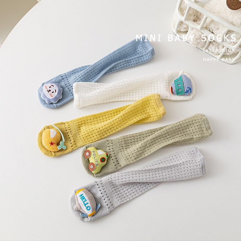 新生婴儿宝宝纯棉a类夏季薄款网眼透气0-3-6个月防蚊过膝长筒袜子,童装/婴儿装/亲子装,儿童袜子(0-16岁),淘宝优惠券,粉丝福利购,淘宝优惠卷