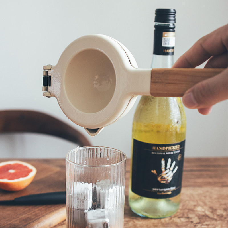 半宅手动柠檬榨汁器户外调酒神器渣汁分离金属家用果汁橙汁压汁器,厨房/烹饪用具,手动榨汁器,淘宝优惠券,粉丝福利购,淘宝优惠卷