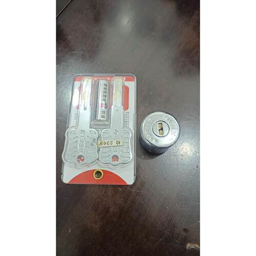 美利保5A超C级双面叶片锁芯外装门锁芯自动碰锁