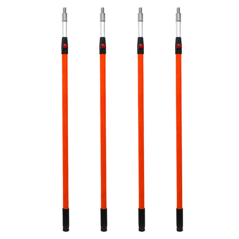 1.8m-3.6m 按压锁 玻璃纤维伸缩杆 铝合金伸缩杆 延长杆