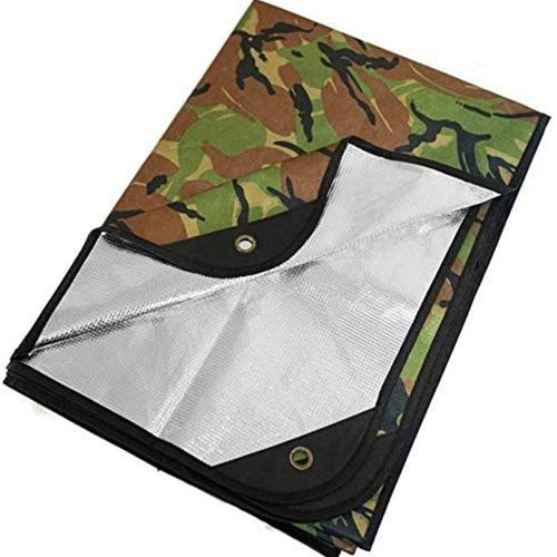 户外山地保温帐篷地垫无纺布紧急毯铝箔急救毯天幕野餐应急救援毯