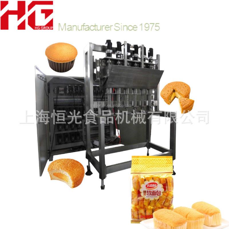 上海恒光机械 纸杯注心蛋糕生产线设备 效产耐用 欢迎咨询