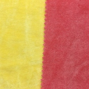 竹纤维天鹅绒竹纤维涤纶针织纬编反包毛巾剪绒布天鹅绒布服装面料