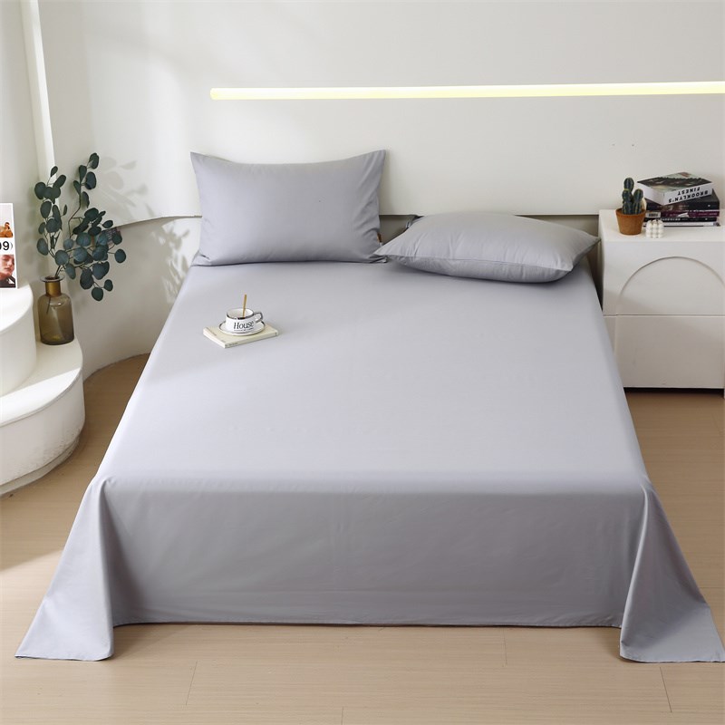 A类 100%全棉四件套长绒棉80支纯棉床单被套床笠式套件床上用品4