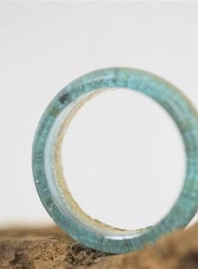 环氧树脂带沙戒指,旅行记忆,特殊礼物,情侣礼物,纪念品礼物