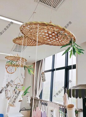 幼儿园手工DIY新中式国风环创吊饰布置教室走廊大厅氛围用品材料