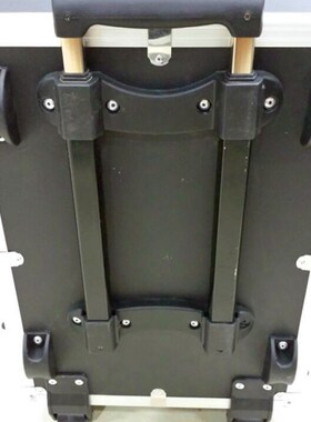 黑色铝合金工具箱 铝合金拉杆箱  美缝工具箱 仪器箱 拉杆箱