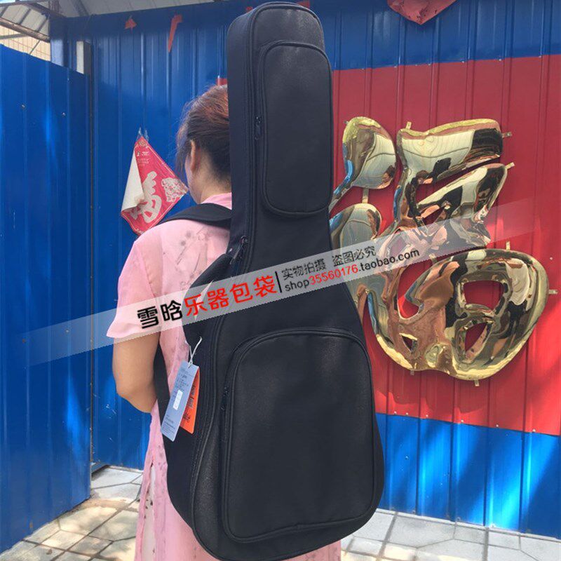 古典民谣防水加厚肩木吉他包