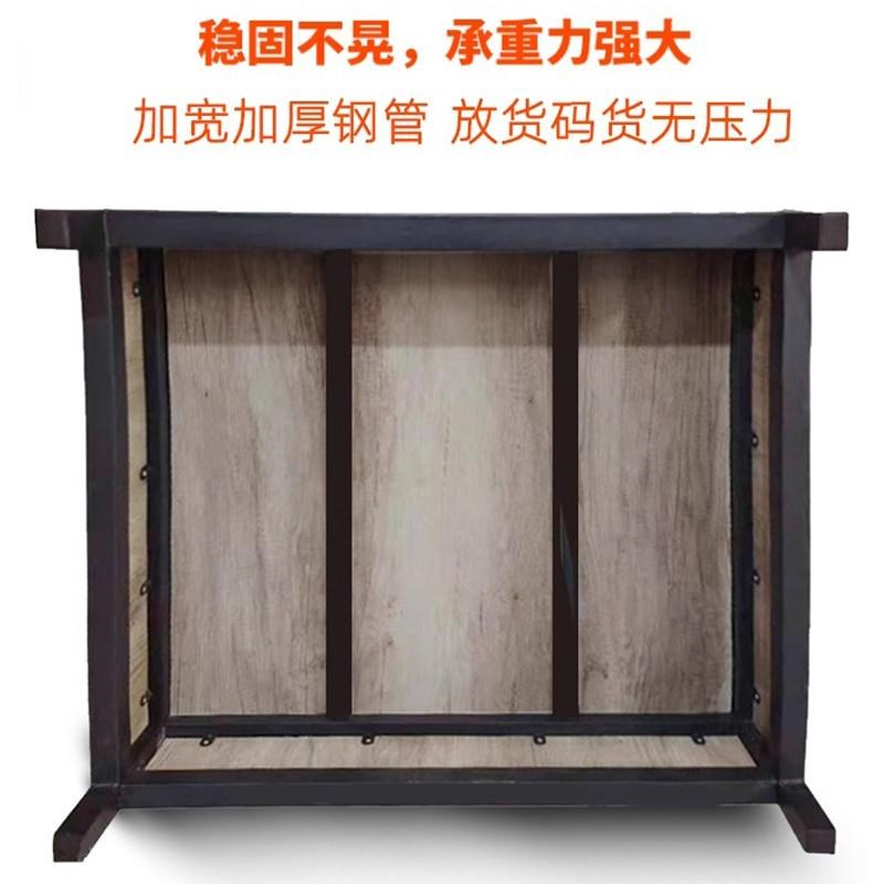 超市展示架地堆粮油堆头牛奶饮料促销台样品展台钢木货架米面托盘