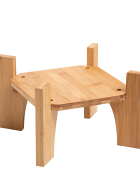 玻璃泡酒瓶底座实木竹木垫高架子酵素桶底托果汁密封罐支架