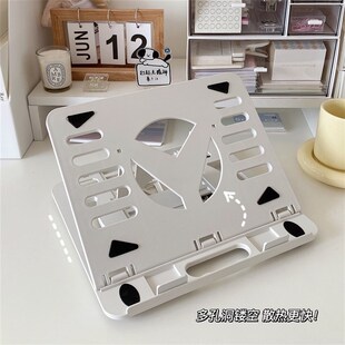 升降笔记本支架电脑支撑架旋转散热架桌面增架子便携阅读架