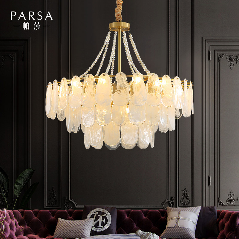 帕莎法式客厅吊灯复古珍珠似水晶家用灯年新款现代卧室灯,家装灯饰光源,客厅吊灯,淘宝优惠券,粉丝福利购,淘宝优惠卷