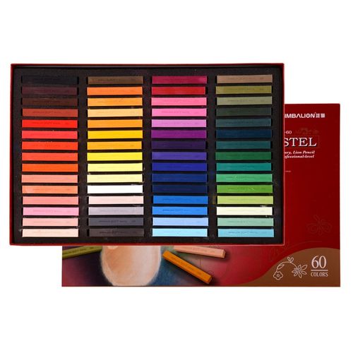 雄狮色粉笔色色软式绘画素描上色粉彩绘颜料色粉手绘画画装初学者