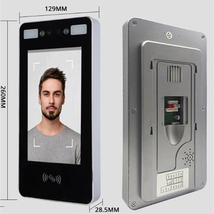 动态人脸识别门禁机办公司人脸识别门禁机感应门门禁自动门门禁