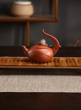 桥生竹排茶盘杯垫手工竹茶盘壶承干泡小茶台复古茶室茶杯盘茶道