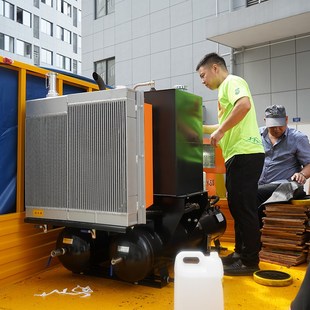 空压机山螺杆式 矿山打气泵LGY风钻机破桩凿岩机配