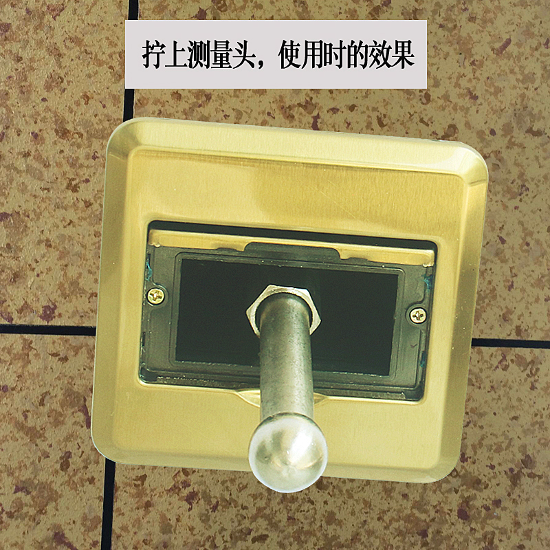 铜沉降观测点保护盒隐蔽式暗装不锈钢测量标志预埋件测钉定制刻字