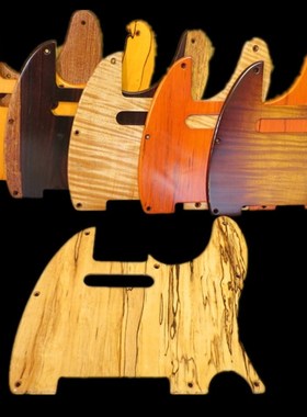 fnd美标美芬美豪d l电吉他护板 固体枫木