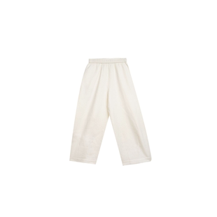 CREATE DAY  运动立体剪裁微阔腿春秋季抽绳西裤松紧腰慵懒风