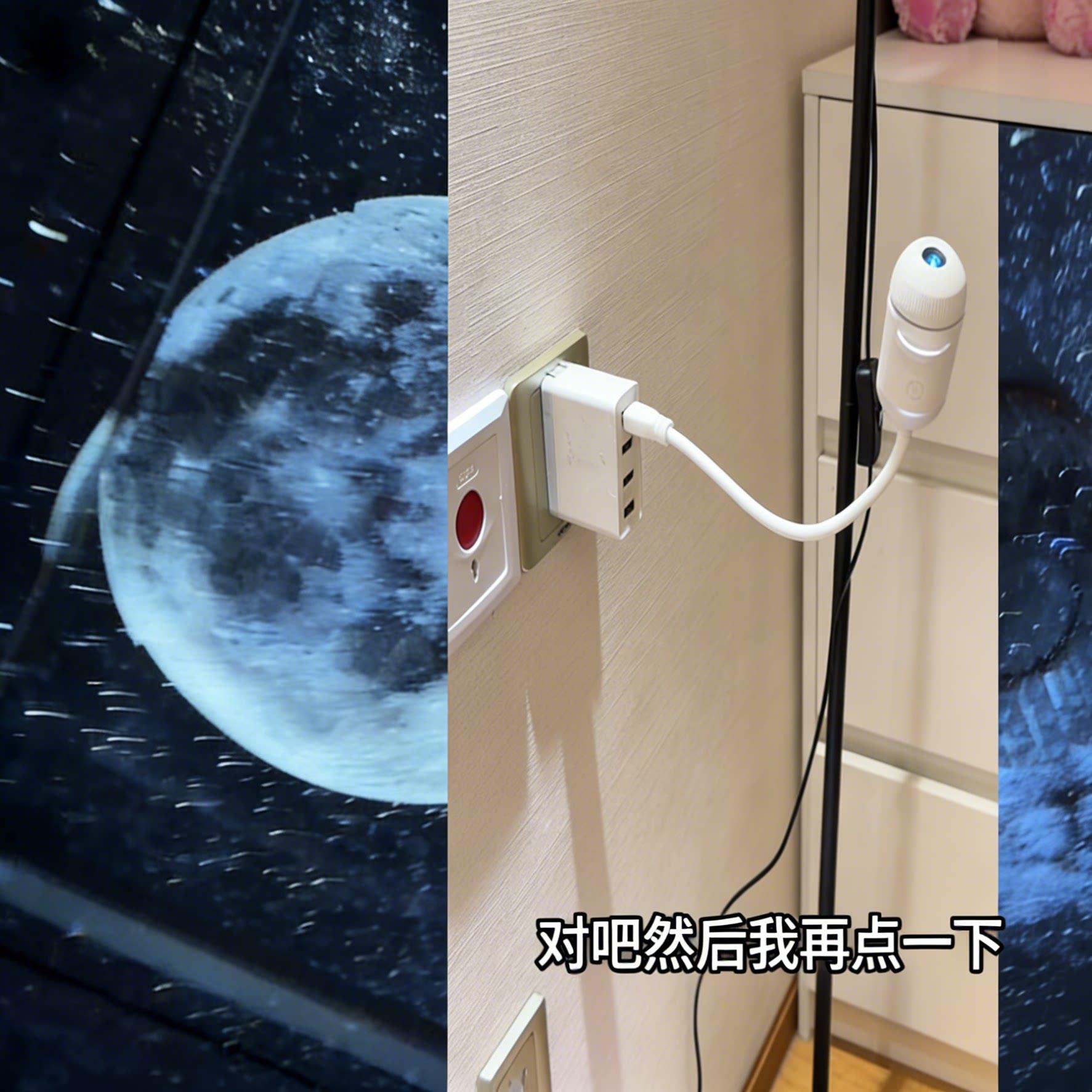 满天星空星星投影灯创意设计卧室气氛灯usb星空顶小夜灯生日礼物