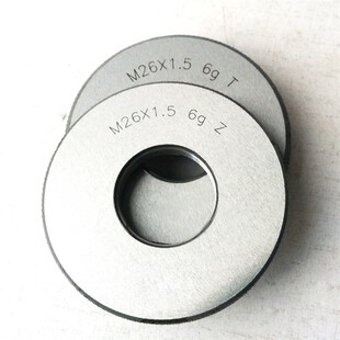 公制非标螺纹环规M72 1.25牙规高精度止通规 1.25细牙量规M27