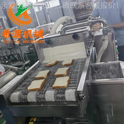 蔬全自动菜机串淋浆NMN 巴旦鱼木巧克力涂层机 商用鱿圈浓浆机