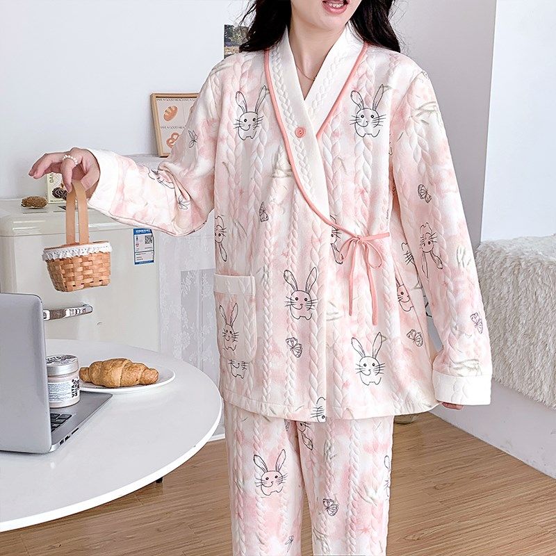 新中式空气棉月子服秋冬款11月份纯棉产后12产妇哺乳孕妇睡衣冬季,孕妇装/孕产妇用品/营养,家居服套装,淘宝优惠券,粉丝福利购,淘宝优惠卷