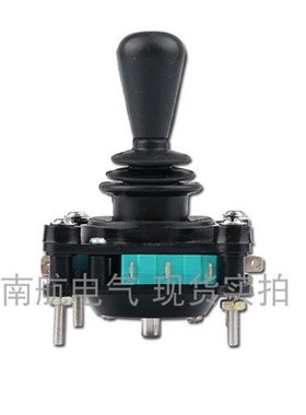 红开CVb4-YQ-04R2G自复位360度四向十字一字开关主令摇杆开关含票
