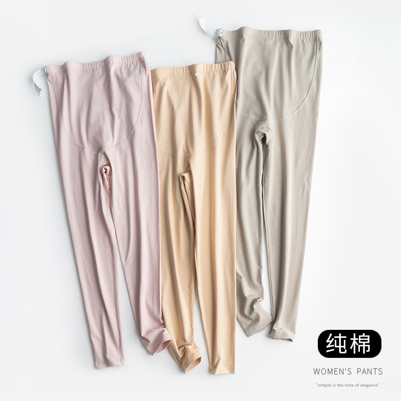 孕妇纯棉卫生裤女春秋大尺码薄款怀孕期睡裤卫生裤内搭裤保暖内穿,孕妇装/孕产妇用品/营养,秋裤,淘宝优惠券,粉丝福利购,淘宝优惠卷