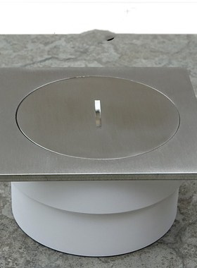 304不锈钢清扫口方形地面扫除口PVC-U排水检修口DN5O0\75\110\160