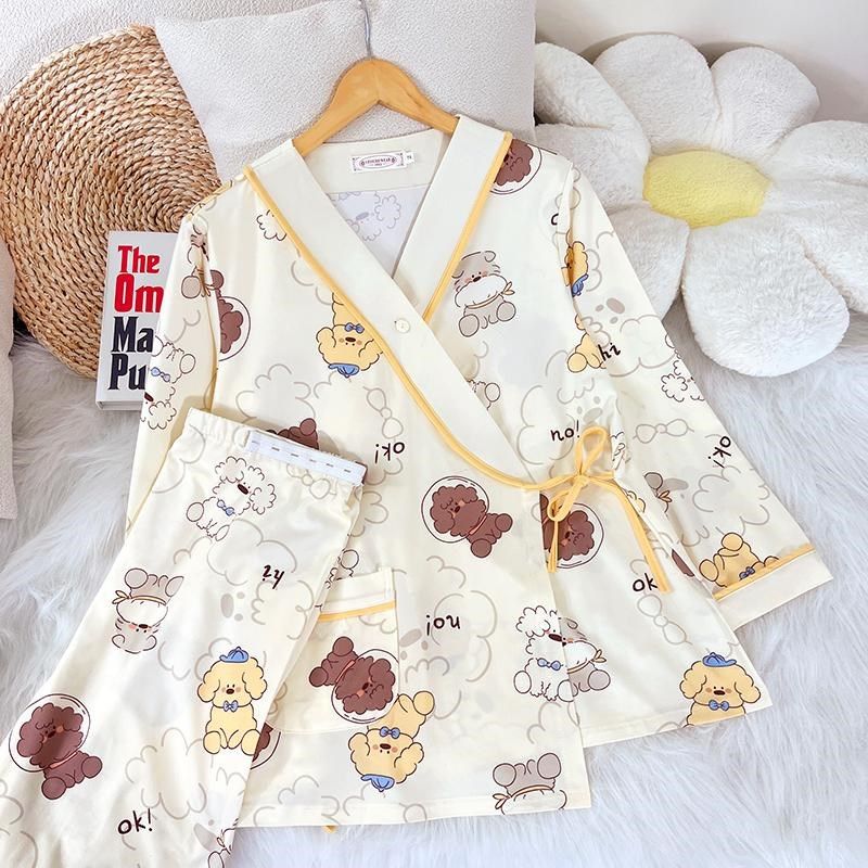 新中式纯棉春秋月子服产前产后孕妇哺乳期夏季薄款睡衣女吸汗透气,孕妇装/孕产妇用品/营养,家居服套装,淘宝优惠券,粉丝福利购,淘宝优惠卷