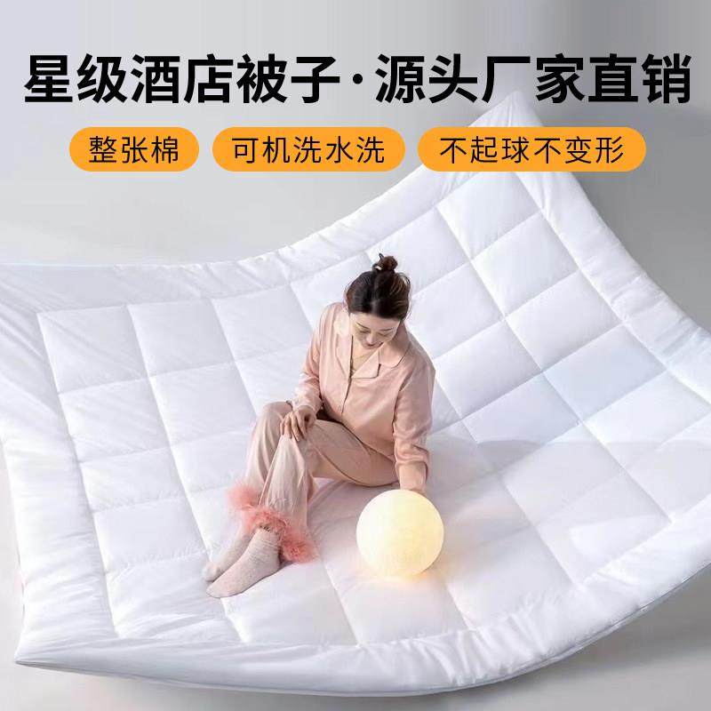 五星级酒店专用加厚纯棉被芯宾馆民宿养老院可水洗被子春秋被冬被,3C数码配件,USB多功能数码宝,淘宝优惠券,粉丝福利购,淘宝优惠卷