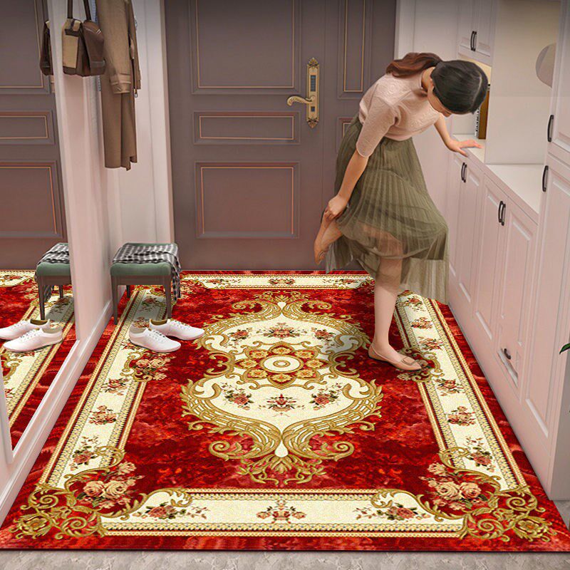 欧式家用进门门口地垫客厅地毯卧室茶几床边毯现代轻奢满铺大尺寸