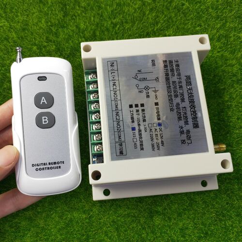 工业级12V-48V通用2路水泵电机正反转电源箱道闸窗帘开关+1000-2F