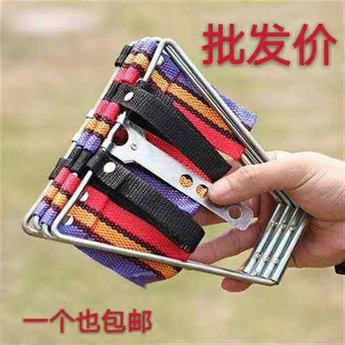 折叠凳子便携小凳子折叠马扎折叠凳小马扎家用小凳子修.脚凳钢丝
